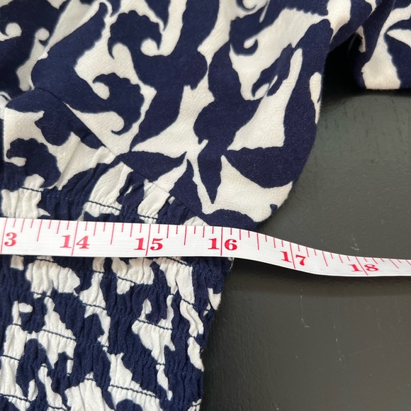 NEW! Maeve Sparrow Dress in Royal & White - L - Picture 6 of 7